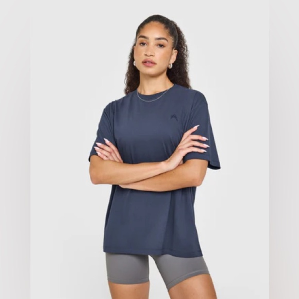 Oner Active Classic Oversized Lightweight True Blue Top